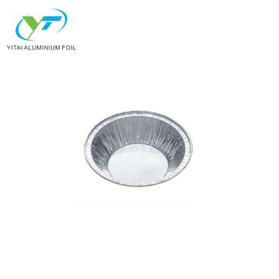 China Small Round Aluminum Foil Baking Eggs Tart Tray Eco - Friendly for sale