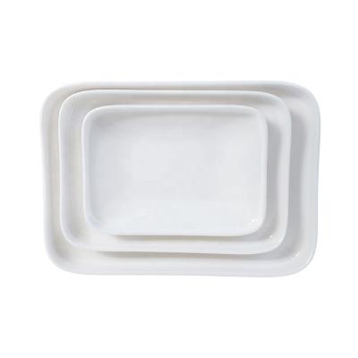 China Viable Custom Wholesale Melamine Plates Square Melamine Fishplates for sale