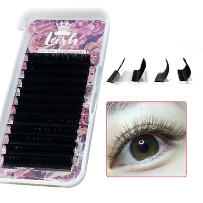 China Hot Selling Western Natural Soft Volume Grafting Lash Classic Synthetic Individual Eyelash Extension Classic Strands for sale