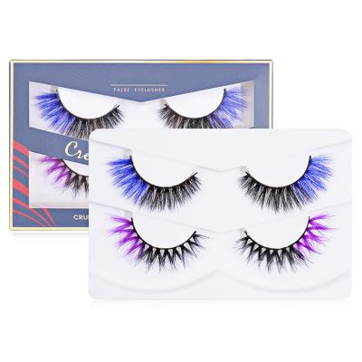 China Popular High Quality Wholesale Thick Cheap Makeup False Eyelashes Product Pairs for sale