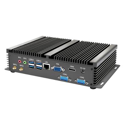 China Wholesale Fanless Industrial PXE I5 7200U PC Victory Embedded SOC System Rugged Mini ITX PC 12V X86 Mini Computer PXE Wake-over-LAN 8G RAM for sale