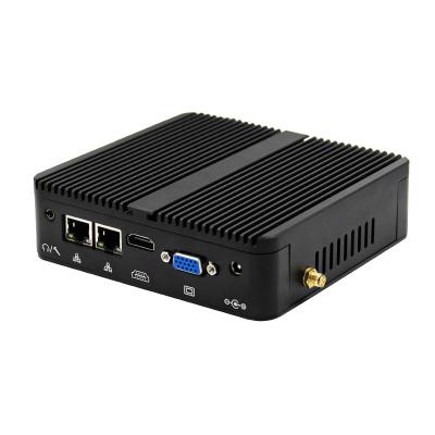 China Pfsense Industrial Fanless Router Fanless Firewell Router Mini Dual LAN Linux Win 10 Server PC 10W Kiosk AES-NI Computer AES-NI for sale