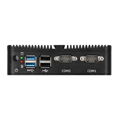 China J4125 Mini Pfsense LAN Linux Win 10 Server 2 Pfsense Firewall X86 Industrial Cheap Single Board J4125 Embedded Rugged Hard Industrial Computer for sale