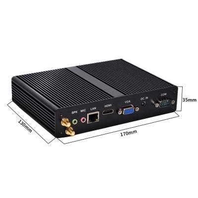 China J1800 N2920 Mini PC X86 Win XP Linux Mini Computer Fanless Barebone 12V Low Power Nettop Industrial Fanless All-in-one PC For POS for sale