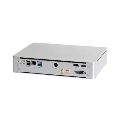 China 8K HD Mini Game DP DVI Display CPU Core i7 9700F 4.7G CPU Mini PC Gaming Desktop MSI GTX1650 Gamer Server Barebone Workstation for sale