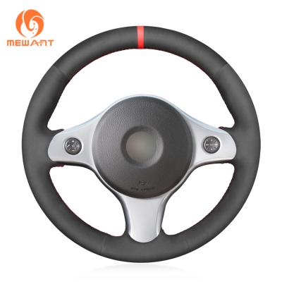 China ONE Car ONE Gauge Hand Stitching Black Soft Suede Steering Wheel Cover For Alfa Romeo 159 2006 2007 2008 2009 2010 2011 for sale