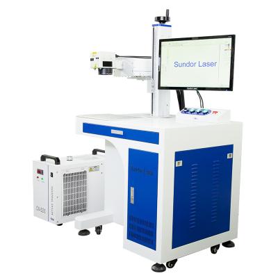 China Automated Loading Traviolet Elevating Marking Machine 3w 5w 10w Low Cost Maintenance Cost Laser Machine UV Metal Plastic Marking for sale