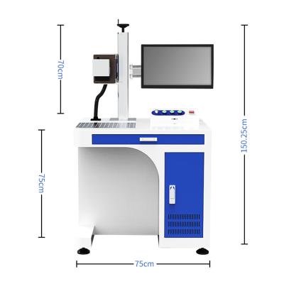 China Laser Marking Machines 2021 New Laser Printer All in One CO2 Laser Marking Machine for Metal Steel Plastic 20W /30w/ 50w RAYCUS Laser Source for sale