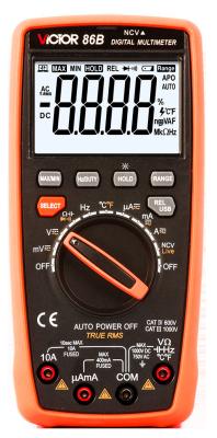 China VICTOR 86B 3999 Counts Auto Ranging Digital Multimeter With Usb Output LCD Display New USB Multimeter zu verkaufen