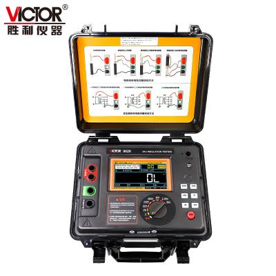 China VICTOR 9600 Inteligente 5KV digital de alta tensión megohmmetro de resistencia al aislamiento medidor de prueba de aislamiento en venta