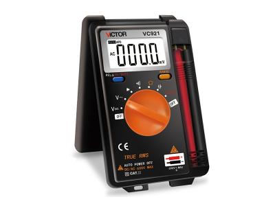 Cina Mini Palm pieghevole VICTOR Digital Multimeter 4000 Counsts Victor Vc 921 in vendita