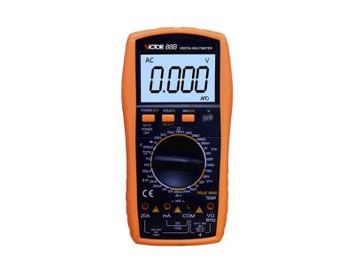 Chine C.C à C.A. de 1000V 20A VICTOR Digital Multimeter True RMS avec la fréquence de la température à vendre