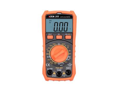 Chine Véritable C.C à C.A. de RMS VICTOR Digital Multimeter Auto Range 1000V 20A à vendre