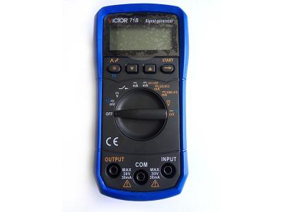 China VICTOR 71B Rtd Temperature Calibrator Portable Signal Process Calibrator for sale