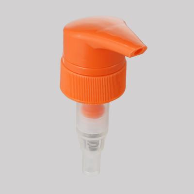 China Purple Plastic Lotion Pumps Dispenser For Gel Bottle 33/410 Size 2cc Dosage for sale