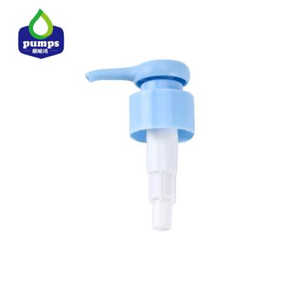 China Ribbed Closure Plastic Lotion Pumps 28/410 Baby Care with Up Down Lock for sale