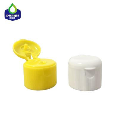 China De Plastic Kosmetische Schroef Flip Top Custom Bottle Cap van de Viariousstijl Te koop