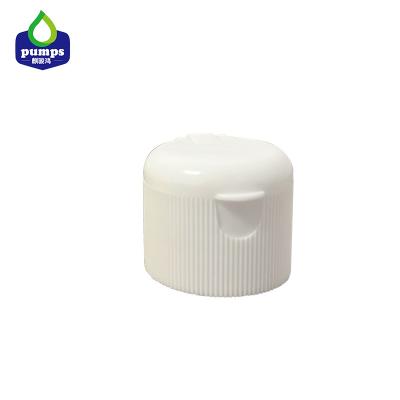 China Schroefdeksel Plastic Deksels 20mm 24mm 28mm Kosmetisch Verpakkend Plastic Flip Top Cap Te koop