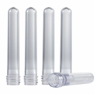 Chine les préformations 38mm en plastique d'ANIMAL FAMILIER de 28mm 30mm pour la boisson/animal familier de soufflement de bouteilles d'eau préforme des fabricants à vendre