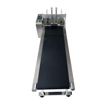 China Baffle / Flashboard Type Paging Belt Conveyor Machine For Automatic Printing Solution for sale