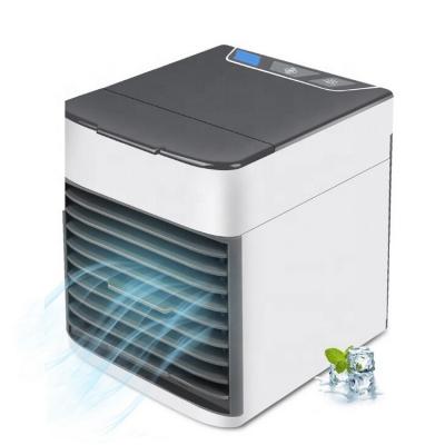 China Household Portable Mini Air Cooler 3 Speed ​​Air Conditioner Desktop Table Fan Mini Humidifier for sale