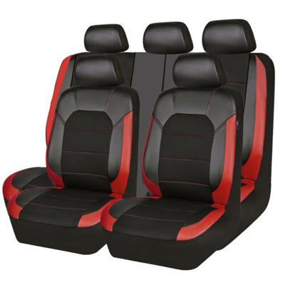 China Breathable Car Accessories Car Interior Seat Covers Cushion Universal Waist Car Seat Protector Cover 9pcs Set for sale