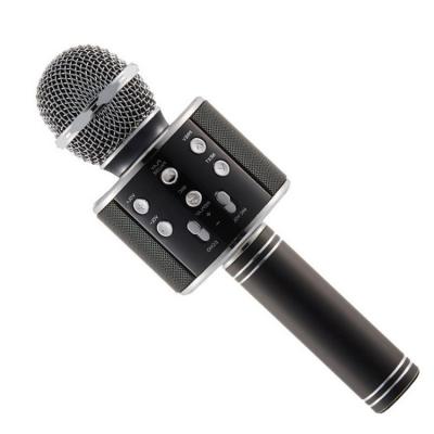 China WS-858 Karaoke Microphone Handheld Wireless MIC USB KTV Wireless Speaker New for sale