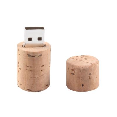 China Corportae Shape USB Drive USB Flash Memory Stick Wholesale Custom Eco Friendly Gift Wooden Corks 8gb 16gb 32gb 64gb for sale