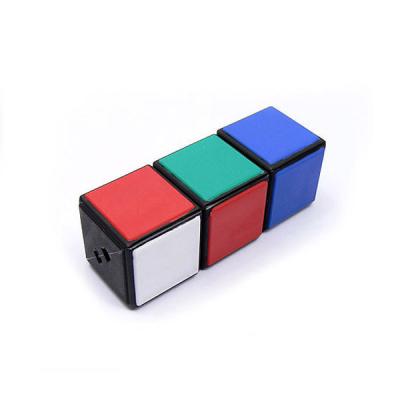 China Custom Wholesale Logo PVC Corporate Gift Rubik's Cube Shaped Pen Drive 32gb 64gb Usb Stick Flash Memory USB Drive for sale