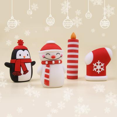 China Popular Christmas Day Promotional Items With Logo Corporate Gift Custom Cartoon Power Banks Power Bank for sale