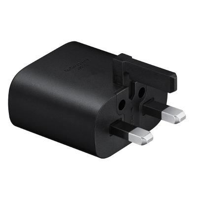 China Mobile Phone Original UK 25W Super Fast Charging Travel USB C adapters UK 3 Plug EP-TA800 PD WALL Charger For Samsung S20 S21 Note 10 for sale