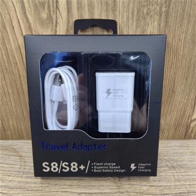 China Mobile Phone For Samsung original s6 fast charger type-c data cable s8 US standard European standard adapter usb for sale