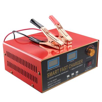 China Car Monfara Car Battery Charger Manufacturer 600W High Power Smart 4 Stage Automatic Charger for 12V 24V Lead-acid GEL Solar Battery for sale