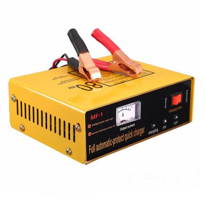 China Car Monfara 6V 12V 5A Car Motorcycle Battery Charger Lead Acid Battery Charger For Motor Vehicles for sale