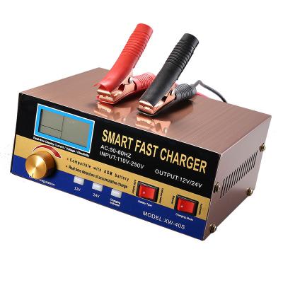 China Car Monfara Car Battery Charger Wholesale 12V 24V 18A 15A AGM EFB Universal Lead Acid Battery Charger for sale