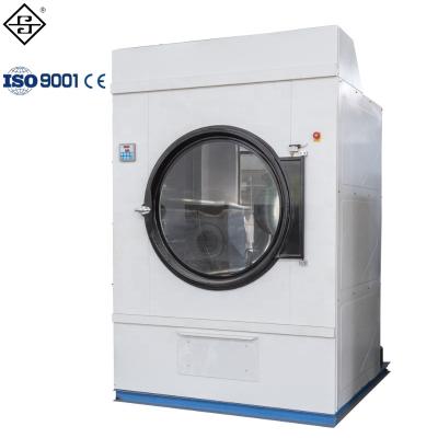 China Commerical Clothes Dryer Manufacturer Automatic Electric Heating 120kg Commercial Laundry Dryer Machine for sale