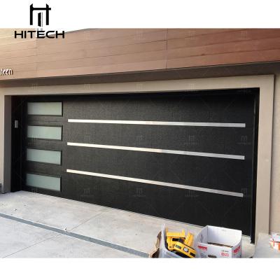 China Waterproof Custom Steel Glass American Standard Garage Doors Residential Automatic Overhead Garage Door Technology Garage Door for sale