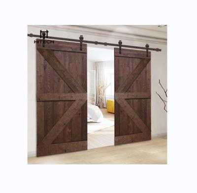 China Door Waterproof Wooden Barn Technology Sliding Barn Doors Designs Soundproof Interior Sliding Barn Doors Designs for sale