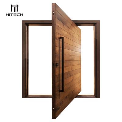 China Modern Outdoor Waterproof Front Entrance Pivot Door Latest Popular Catalog for sale