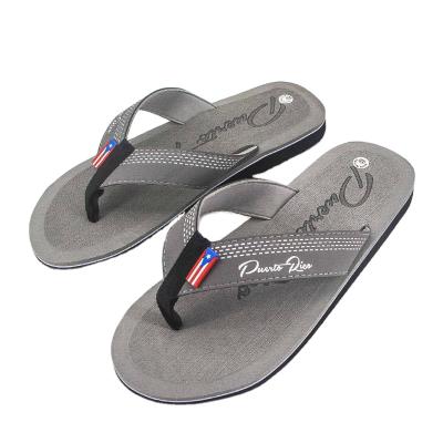 China Fashion Trend Men's Eva Flat Flip Flop Oem Customized Custom Made Summer Beach Slippers for sale