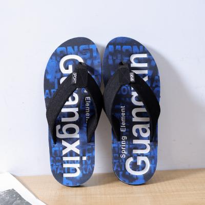 China 2019 Anti-slippery For Men's Soft PVC Sole Open Toe Non Slip Wear Resistant Flip Flops Outdoor Shoes for sale