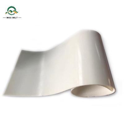 China Heat Resistant Food Conveying Cold-Resistant Miou Anti-Static Anti-Static Conveyor Belt Anti-Slip Silicone Anti-Slip Custom Conveyor Belt for sale