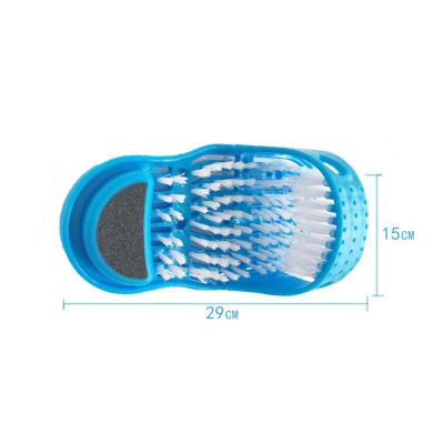 China Massage Operate Non Slip Pedicure Cleaner Foot Exfoliating Foot Massage Brush for sale