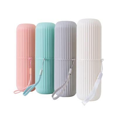 China Travel Viable Organizer Portable Toothbrush Case Wash Cup Set Toothbrush Box for sale