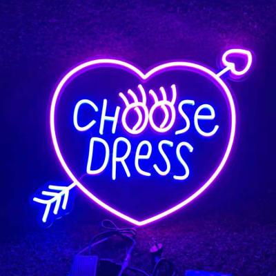 China Neon Light Sig Neon Sign 3D Love Night Neon Signboard CIO Letra Game Letter Birthday Custom Decorative Open Letter Lights Large for sale