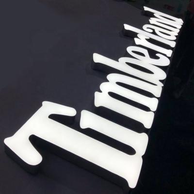 China Hot Sale High Brightness 3D Stainless Steel Sign Alphabet Logo Sign Led Lighting Letter for sale