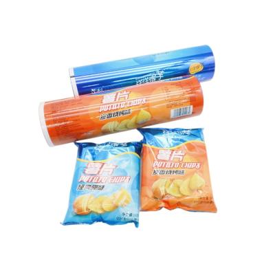 China Hot Popular Fashion Design PET/VMPET/PE Aluminum Foil Film Food Moisture Proof Pouch Chips Food Pouch Manufacturer In China for sale