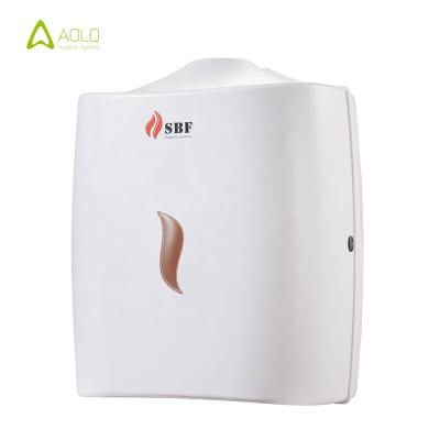 China Plastic Wall Mounted Lockable Hot Wet Towel Dispensers Center Pull 2 ​​Way Paper Dispenser for sale