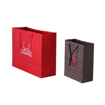 China Materials Private Label Clothing Shopping Recycled Paper Bag With Your Own Logo Supermarket Packaging Gift Bag Recycled Paper Stamping for sale