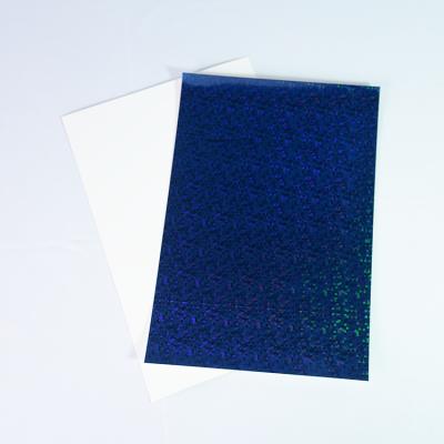 China Colorful Holographic Paper Waterproof Patterned Card Metallic Paper for sale